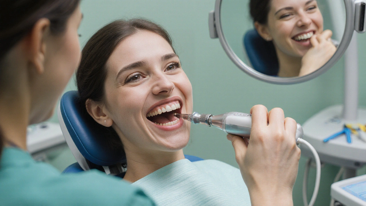 Co odstraní dentalní hygiena? Vše o pískování zubů a dalších postupech