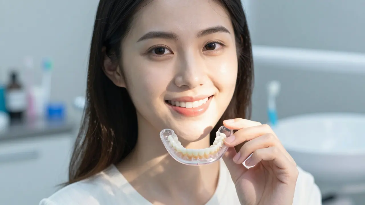 Rozloučte se se skvrnami na zubech díky Opalescence bělení