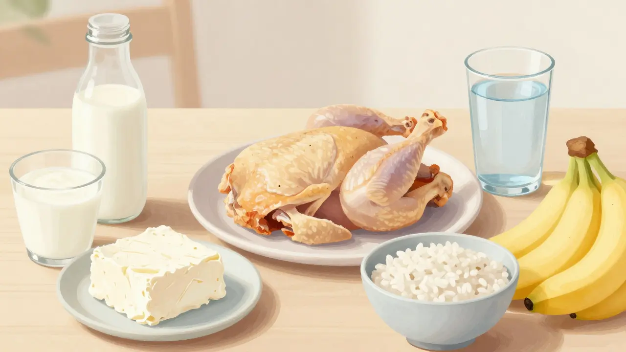 Jídlo po bělení zubů: mléko, jogurt, sýr, bílé maso, rýže a banány.