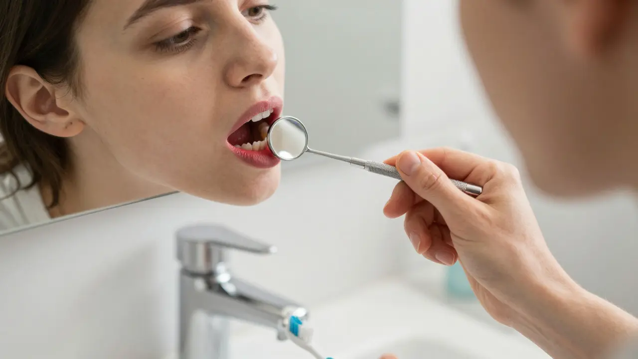 Dentální zrcátko: Jak ho používat pro kontrolu stavu zubních zánětů