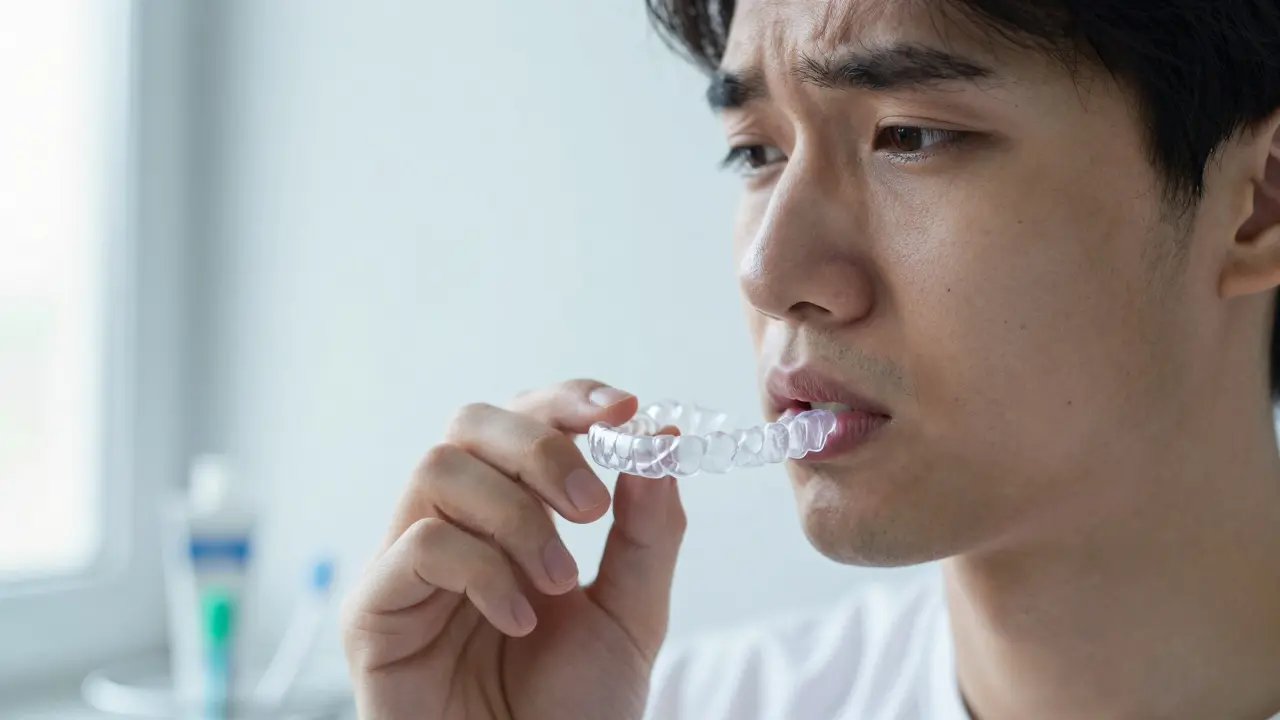 Kdy přestane bolet suché lůžko a jak zvládnout nošení neviditelných rovnátek