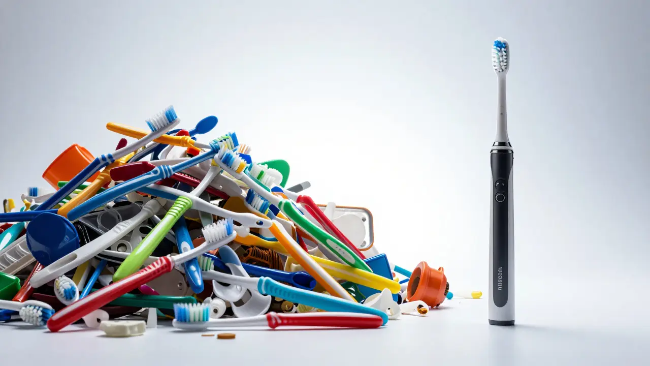 Ekologie a sonický kartáček: Jak přechod na technologie šetří planetu
