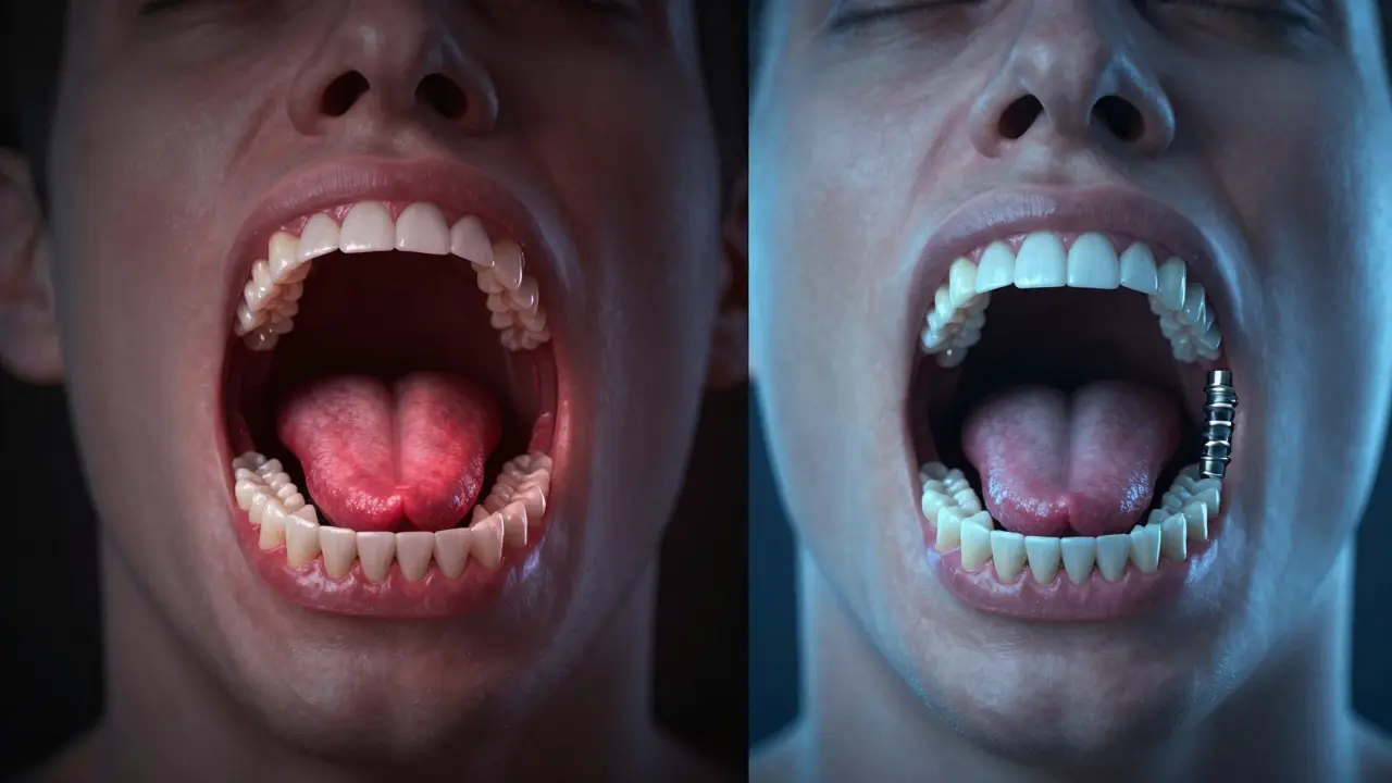 Jak zubní implantáty řeší problémy se spánkem: Chřipka, chrápání a apnoe