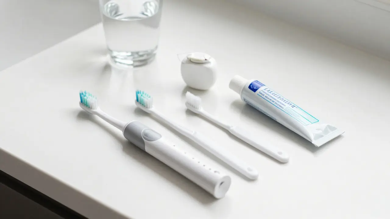 Nářadí pro domácí péči o zuby a prevenci